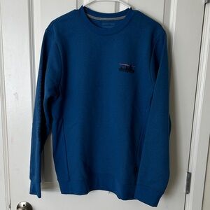 Patagonia Blue Crewneck Sweatshirt